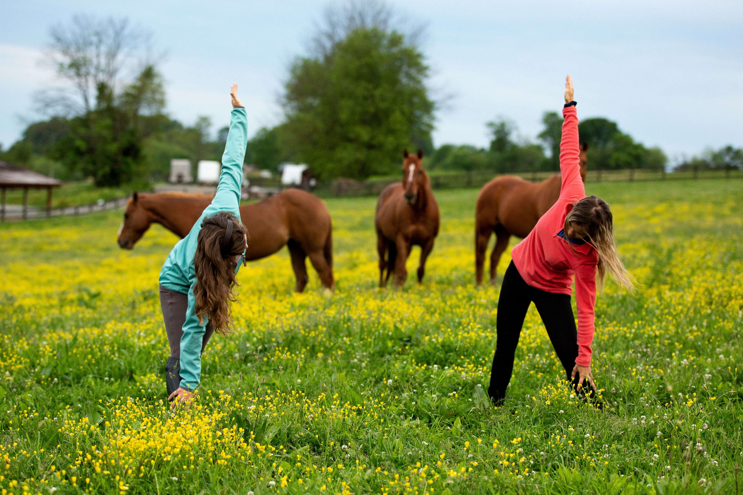 These Yoga Poses Will Make You a Better Rider