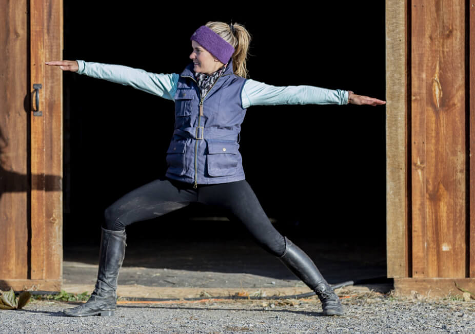 Horse Class Yoga Pose Image