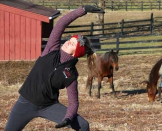 Horse Class Yoga Pose Image